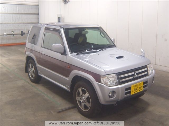 mitsubishi pajero-mini 2010 -MITSUBISHI 【群馬 582ｴ9593】--Pajero mini H58A--1000632---MITSUBISHI 【群馬 582ｴ9593】--Pajero mini H58A--1000632- image 1