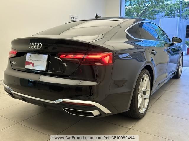 audi a5-sportback 2022 quick_quick_3CA-F5DEZL_WAUZZZF5XNA004351 image 2