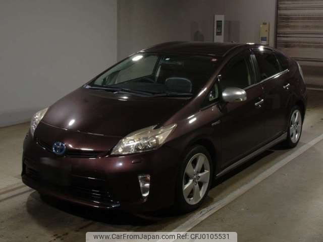 toyota prius 2013 -TOYOTA--Prius DAA-ZVW30--ZVW30-1733505---TOYOTA--Prius DAA-ZVW30--ZVW30-1733505- image 1