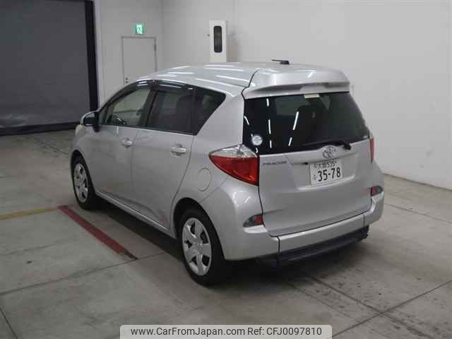 toyota ractis 2012 -TOYOTA 【大阪 535フ3578】--Ractis NCP122-2001046---TOYOTA 【大阪 535フ3578】--Ractis NCP122-2001046- image 2