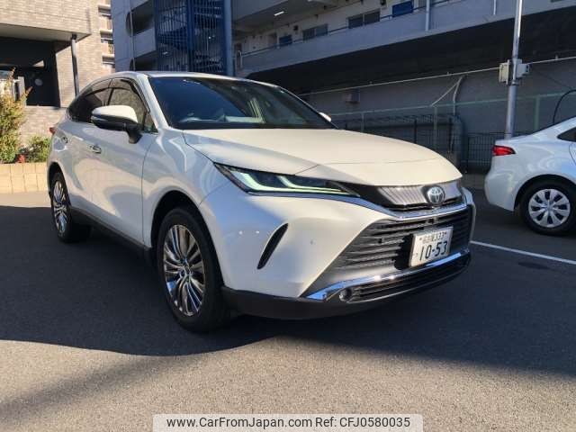 toyota harrier 2020 -TOYOTA 【名古屋 333ﾂ1053】--Harrier 6BA-MXUA80--MXUA80-0005142---TOYOTA 【名古屋 333ﾂ1053】--Harrier 6BA-MXUA80--MXUA80-0005142- image 1