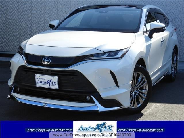 toyota harrier 2021 quick_quick_6BA-MXUA80_MXUA80-0058160 image 1