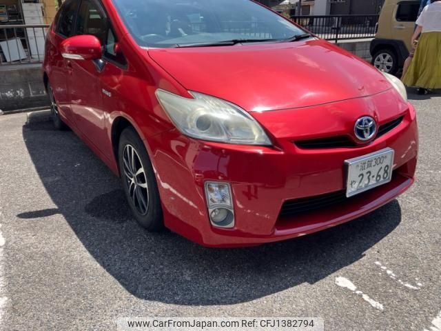 toyota prius 2010 -TOYOTA--Prius DAA-ZVW30--ZVW30-1273759---TOYOTA--Prius DAA-ZVW30--ZVW30-1273759- image 1