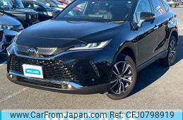 toyota harrier 2022 quick_quick_6BA-MXUA80_MXUA80-0080116