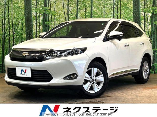 toyota harrier 2015 -TOYOTA--Harrier DBA-ZSU60W--ZSU60-0056734---TOYOTA--Harrier DBA-ZSU60W--ZSU60-0056734- image 1