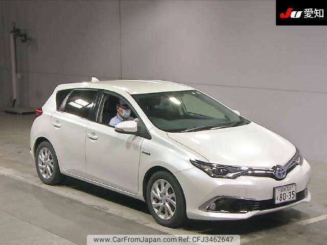 toyota auris 2017 -トヨタ 【愛媛 300ﾓ8035】--ｵｰﾘｽ ZWE186H-1007368---トヨタ 【愛媛 300ﾓ8035】--ｵｰﾘｽ ZWE186H-1007368- image 1