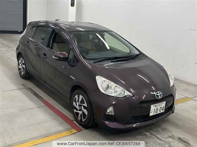 toyota aqua 2014 -TOYOTA 【神戸 537フ1004】--AQUA NHP10-2383424---TOYOTA 【神戸 537フ1004】--AQUA NHP10-2383424- image 1