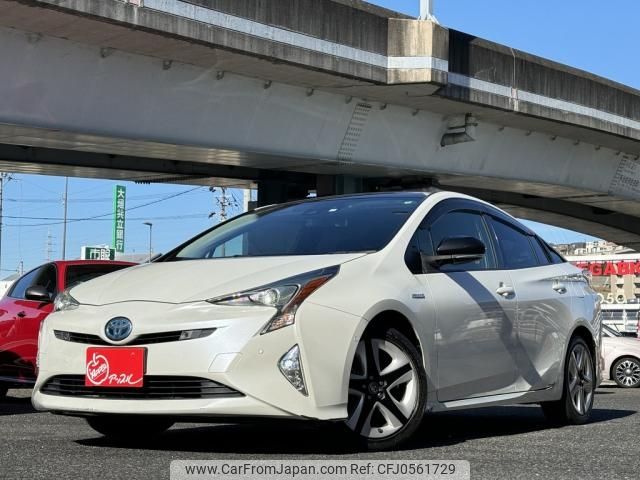 toyota prius 2018 -TOYOTA--Prius DAA-ZVW50--8076398---TOYOTA--Prius DAA-ZVW50--8076398- image 1