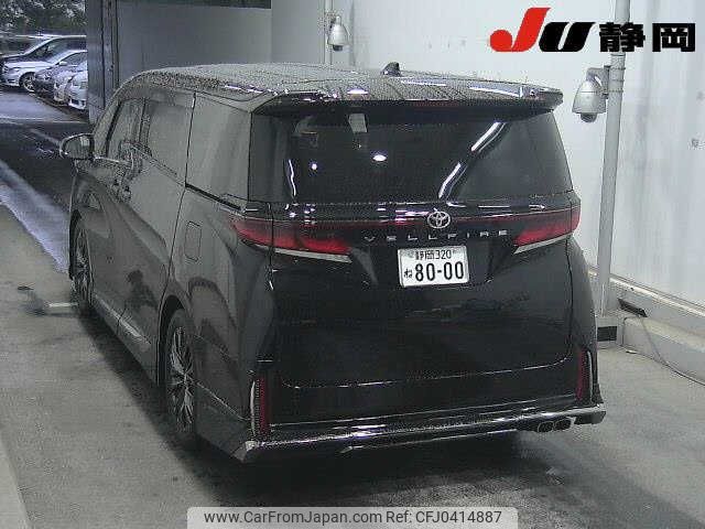 toyota vellfire 2024 -TOYOTA 【静岡 320ﾈ8000】--Vellfire TAHA40-0005446---TOYOTA 【静岡 320ﾈ8000】--Vellfire TAHA40-0005446- image 2