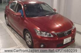lexus ct 2012 CFJ1680239