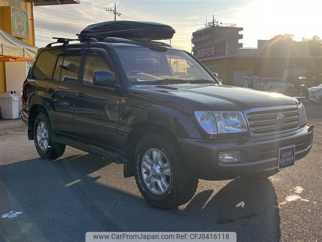 toyota land-cruiser-wagon 2003 -TOYOTA--Land Cruiser Wagon GH-UZJ100W--UZJ100-0143324---TOYOTA--Land Cruiser Wagon GH-UZJ100W--UZJ100-0143324- image 2