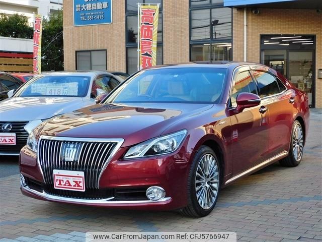 toyota crown-majesta 2015 -TOYOTA--Crown Majesta DAA-GWS214--GWS214-6008533---TOYOTA--Crown Majesta DAA-GWS214--GWS214-6008533- image 1