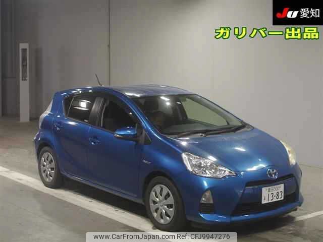 toyota aqua 2013 -TOYOTA 【豊田 500ﾏ1383】--AQUA NHP10--6220745---TOYOTA 【豊田 500ﾏ1383】--AQUA NHP10--6220745- image 1