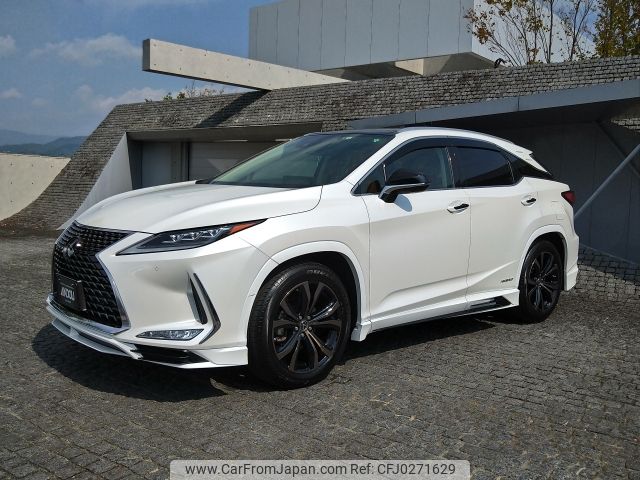 lexus rx 2022 -LEXUS--Lexus RX 6AA-GYL25W--GYL25-0027172---LEXUS--Lexus RX 6AA-GYL25W--GYL25-0027172- image 2