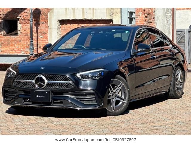 mercedes-benz c-class 2022 quick_quick_3CA-206004C_W1K2060042R030368 image 1