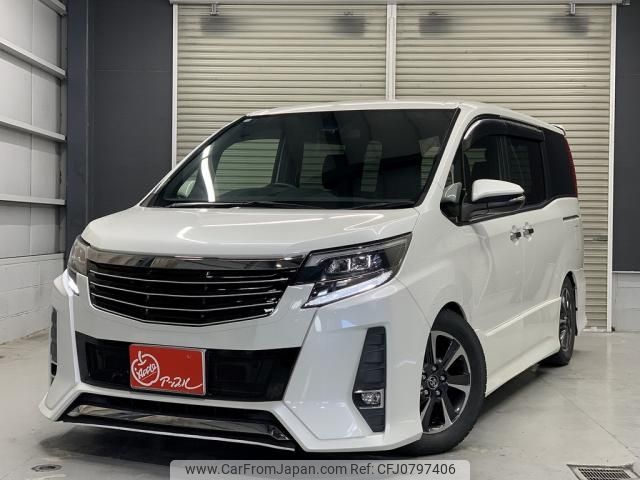 toyota noah 2018 -TOYOTA--Noah DBA-ZRR80W--0444300---TOYOTA--Noah DBA-ZRR80W--0444300- image 1