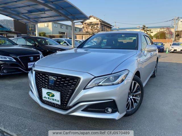 toyota crown 2018 -TOYOTA--Crown AZSH20--1009025---TOYOTA--Crown AZSH20--1009025- image 1