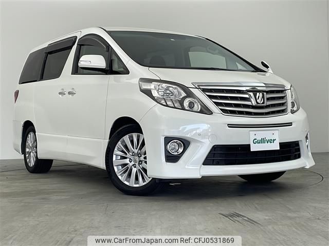 toyota alphard 2014 -TOYOTA--Alphard DBA-ANH20W--ANH20-8322330---TOYOTA--Alphard DBA-ANH20W--ANH20-8322330- image 1