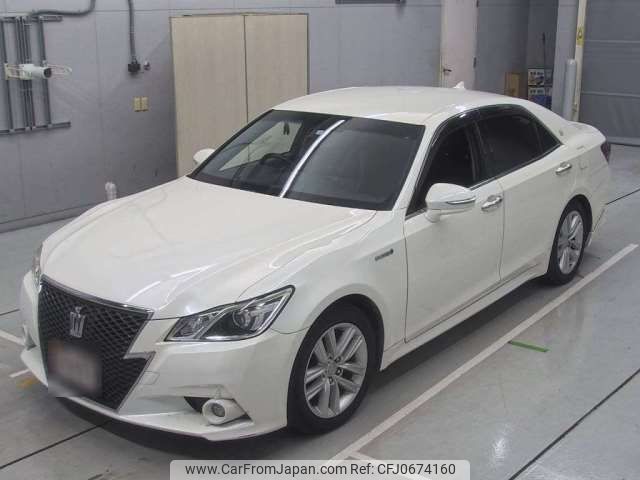 toyota crown 2014 -TOYOTA--Crown DAA-AWS210--AWS210-6066665---TOYOTA--Crown DAA-AWS210--AWS210-6066665- image 1