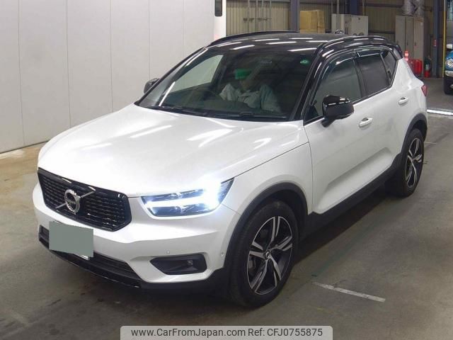 volvo xc40 2021 quick_quick_5AA-XB420TXCM_YV1XZK9MCN2641536 image 1