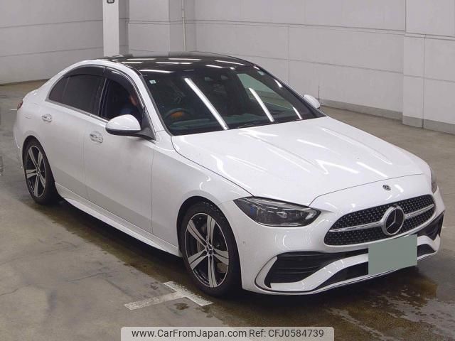 mercedes-benz c-class 2022 quick_quick_5AA-206043C_W1K2060432R033060 image 1