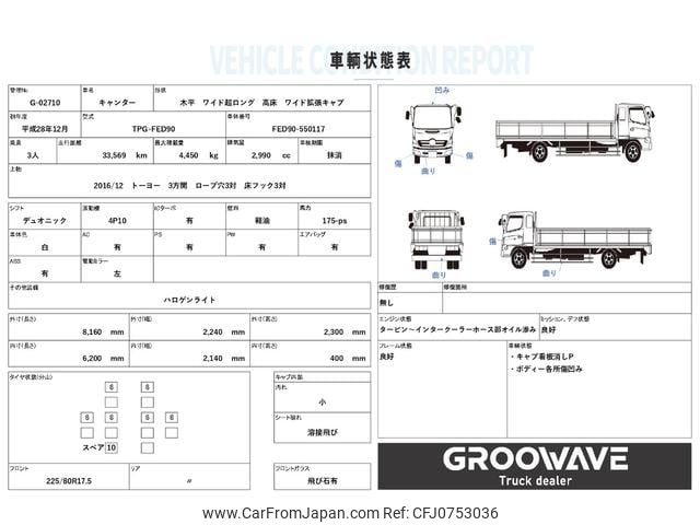 mitsubishi-fuso canter 2016 GOO_NET_EXCHANGE_0541786A30250205W005 image 2