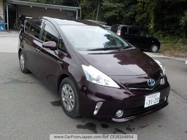 toyota prius-α 2014 -TOYOTA 【野田 500ｱ1234】--Prius α DAA-ZVW41W--ZVW41-0006492---TOYOTA 【野田 500ｱ1234】--Prius α DAA-ZVW41W--ZVW41-0006492- image 1