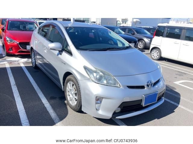 toyota prius 2012 -TOYOTA--Prius DAA-ZVW30--ZVW30-5480303---TOYOTA--Prius DAA-ZVW30--ZVW30-5480303- image 1