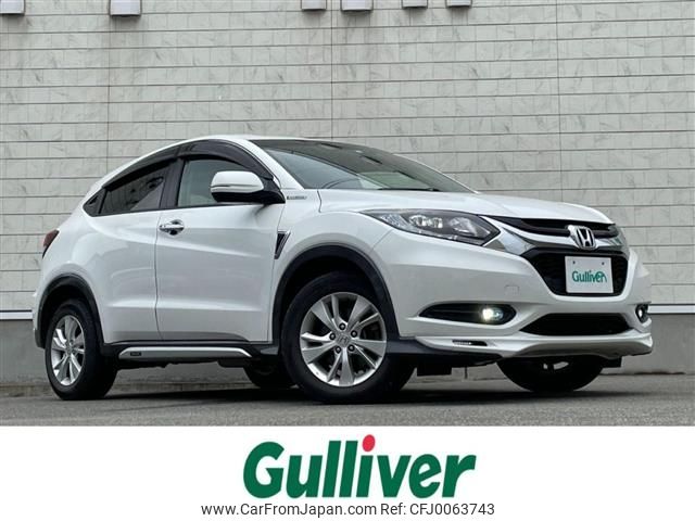 honda vezel 2014 -HONDA--VEZEL DAA-RU4--RU4-1010975---HONDA--VEZEL DAA-RU4--RU4-1010975- image 1