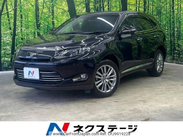 toyota harrier 2016 -TOYOTA--Harrier DBA-ZSU60W--ZSU60-0087862---TOYOTA--Harrier DBA-ZSU60W--ZSU60-0087862- image 1