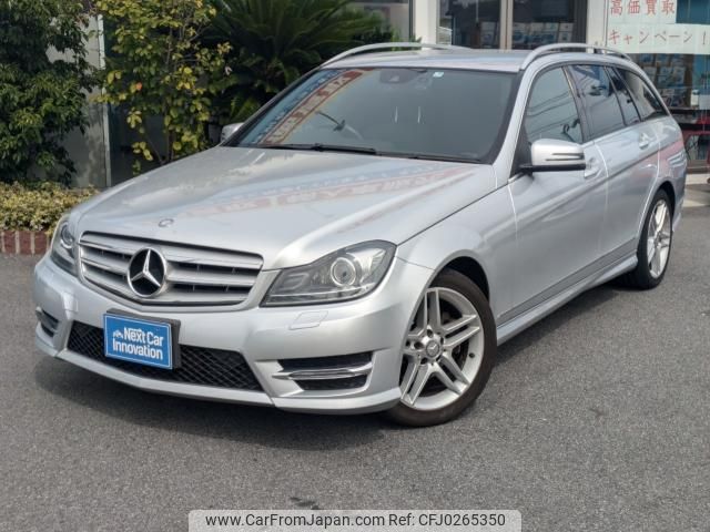 mercedes-benz c-class-station-wagon 2013 quick_quick_DBA-204248_WDD2042482G044165 image 2