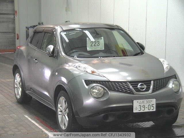 nissan juke 2011 -NISSAN 【山形 300ﾌ3905】--Juke NF15--009799---NISSAN 【山形 300ﾌ3905】--Juke NF15--009799- image 1