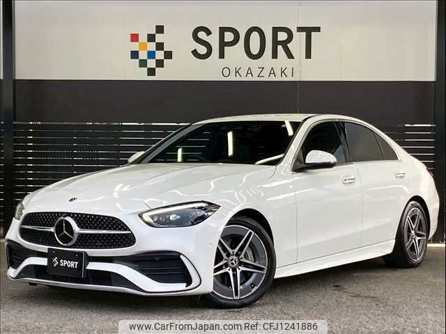 mercedes-benz c-class 2022 -MERCEDES-BENZ--Benz C Class 3CA-206004C--W1K2060042F019021---MERCEDES-BENZ--Benz C Class 3CA-206004C--W1K2060042F019021- image 1