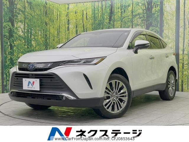 toyota harrier-hybrid 2022 quick_quick_AXUH80_AXUH80-0044910 image 1