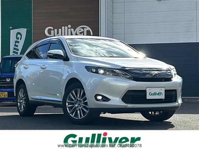 toyota harrier 2014 -TOYOTA--Harrier DBA-ZSU60W--ZSU60-0034581---TOYOTA--Harrier DBA-ZSU60W--ZSU60-0034581- image 1