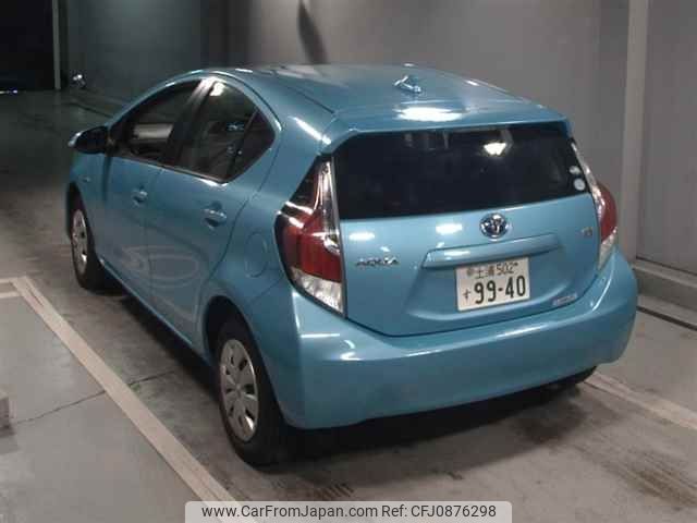 toyota aqua 2015 -TOYOTA 【土浦 502ｽ9940】--AQUA NHP10-2460848---TOYOTA 【土浦 502ｽ9940】--AQUA NHP10-2460848- image 2