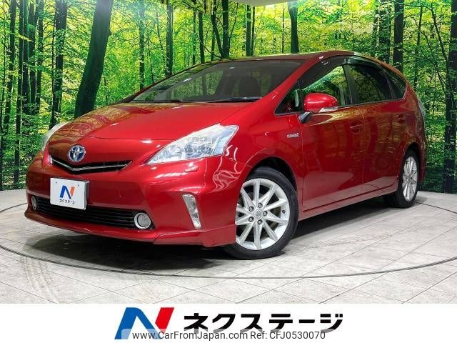 toyota prius-α 2012 -TOYOTA--Prius α DAA-ZVW41W--ZVW41-3070853---TOYOTA--Prius α DAA-ZVW41W--ZVW41-3070853- image 1