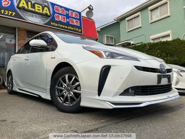 toyota prius 2020 -TOYOTA 【横浜 349ﾒ 816】--Prius DAA-ZVW51--ZVW51-6162730---TOYOTA 【横浜 349ﾒ 816】--Prius DAA-ZVW51--ZVW51-6162730- image 1