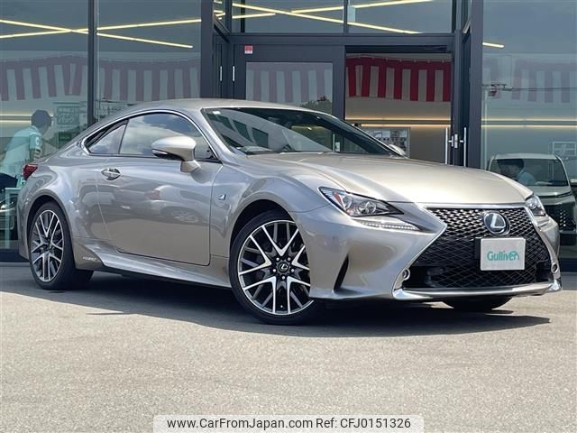 lexus rc 2015 -LEXUS--Lexus RC DAA-AVC10--AVC10-6001483---LEXUS--Lexus RC DAA-AVC10--AVC10-6001483- image 1