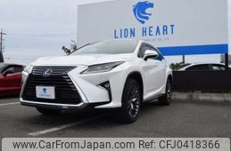 lexus rx 2016 -LEXUS 【尾張小牧 302ﾊ6575】--Lexus RX DAA-GYL25W--GYL25-0006872---LEXUS 【尾張小牧 302ﾊ6575】--Lexus RX DAA-GYL25W--GYL25-0006872-