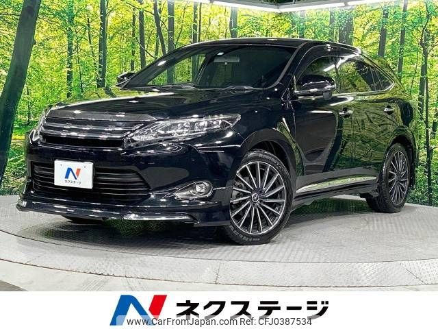 toyota harrier 2014 -TOYOTA--Harrier DBA-ZSU65W--ZSU65-0004285---TOYOTA--Harrier DBA-ZSU65W--ZSU65-0004285- image 1