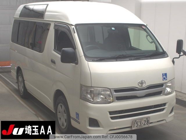 toyota hiace-van 2012 -TOYOTA--Hiace Van TRH200Kｶｲ--0158764---TOYOTA--Hiace Van TRH200Kｶｲ--0158764- image 1