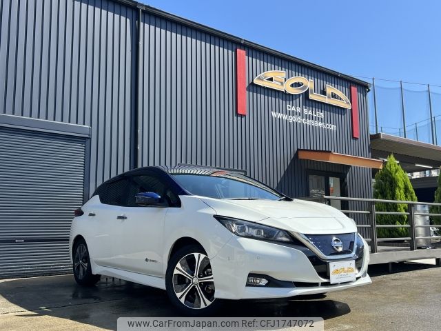 nissan leaf 2018 CFJ1747072 image 1