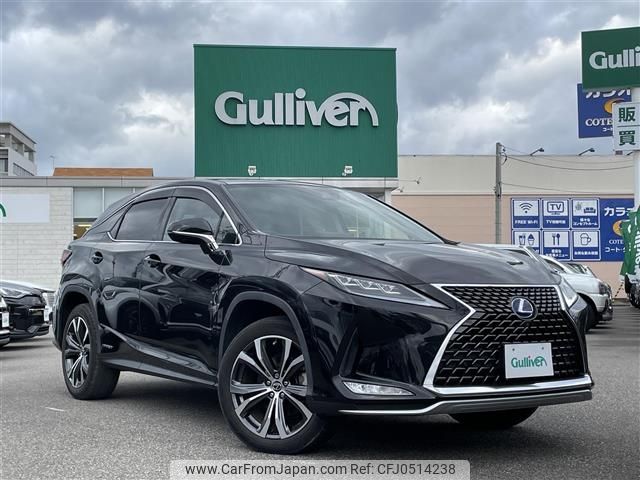 lexus rx 2021 -LEXUS--Lexus RX 6AA-GYL20W--GYL20-0015515---LEXUS--Lexus RX 6AA-GYL20W--GYL20-0015515- image 1