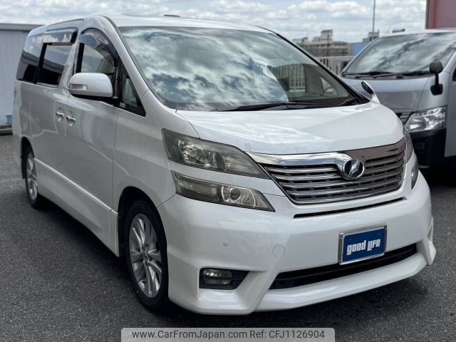toyota vellfire 2010 -TOYOTA--Vellfire DBA-ANH20W--ANH20-8111509---TOYOTA--Vellfire DBA-ANH20W--ANH20-8111509- image 1