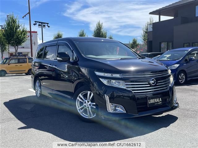 nissan elgrand 2012 CFJ1662612 image 1