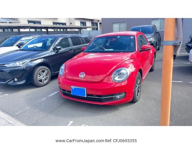 volkswagen the-beetle 2014 -VOLKSWAGEN--VW The Beetle DBA-16CBZ--WVWZZZ16ZEM649624---VOLKSWAGEN--VW The Beetle DBA-16CBZ--WVWZZZ16ZEM649624- image 1