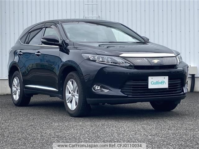 toyota harrier 2017 -TOYOTA--Harrier DBA-ZSU60W--ZSU60-0116201---TOYOTA--Harrier DBA-ZSU60W--ZSU60-0116201- image 1