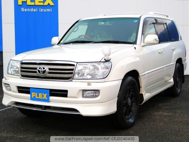 toyota land-cruiser-wagon 2007 -TOYOTA--Land Cruiser Wagon GH-UZJ100W--UZJ100-0160653---TOYOTA--Land Cruiser Wagon GH-UZJ100W--UZJ100-0160653- image 1