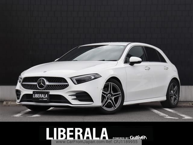 mercedes-benz a-class 2019 -MERCEDES-BENZ--Benz A Class 5BA-177084--WDD1770842J090386---MERCEDES-BENZ--Benz A Class 5BA-177084--WDD1770842J090386- image 1